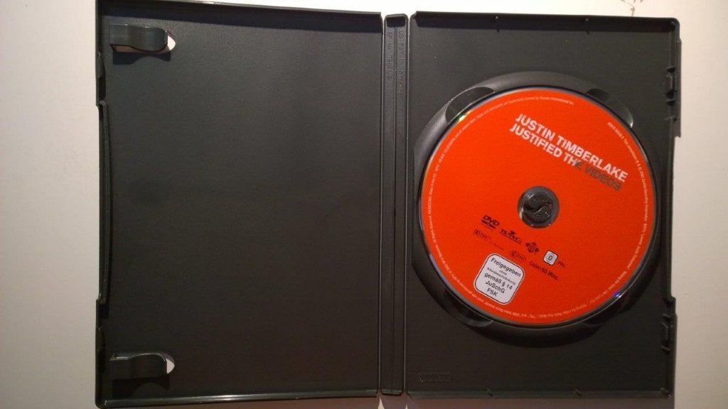 Justin Timberlake - Justified The Videos (DVD), Alle leeftijden, Ophalen of Verzenden, Zo goed als nieuw, Muziekvideo's