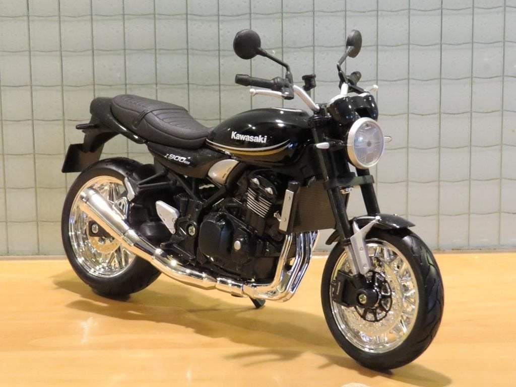 Kawasaki Z900 RS 1:12 black, MayCheong, Nieuw, Ophalen of Verzenden, 1:9 t/m 1:12
