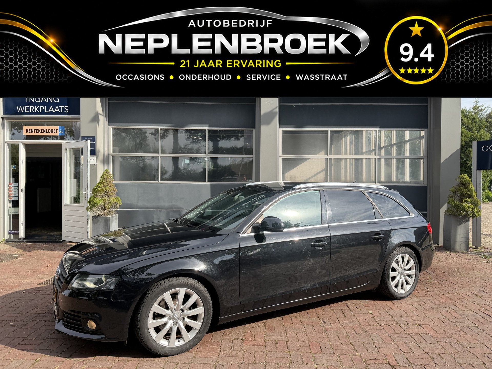Audi A4 Avant 1.8 TFSI Automaat,Trekhaak,18Inch,Cruise,Clima, Auto's, Audi, Dealer onderhouden, Stof, Gebruikt, 4 cilinders