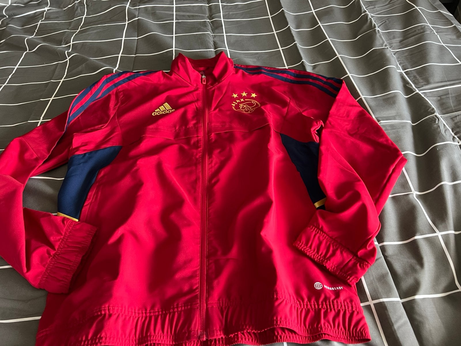 Adidas  Ajax trainingsjas maat m nieuw, Kleding | Heren, Maat 48/50 (M), Nieuw, Ophalen of Verzenden, Rood