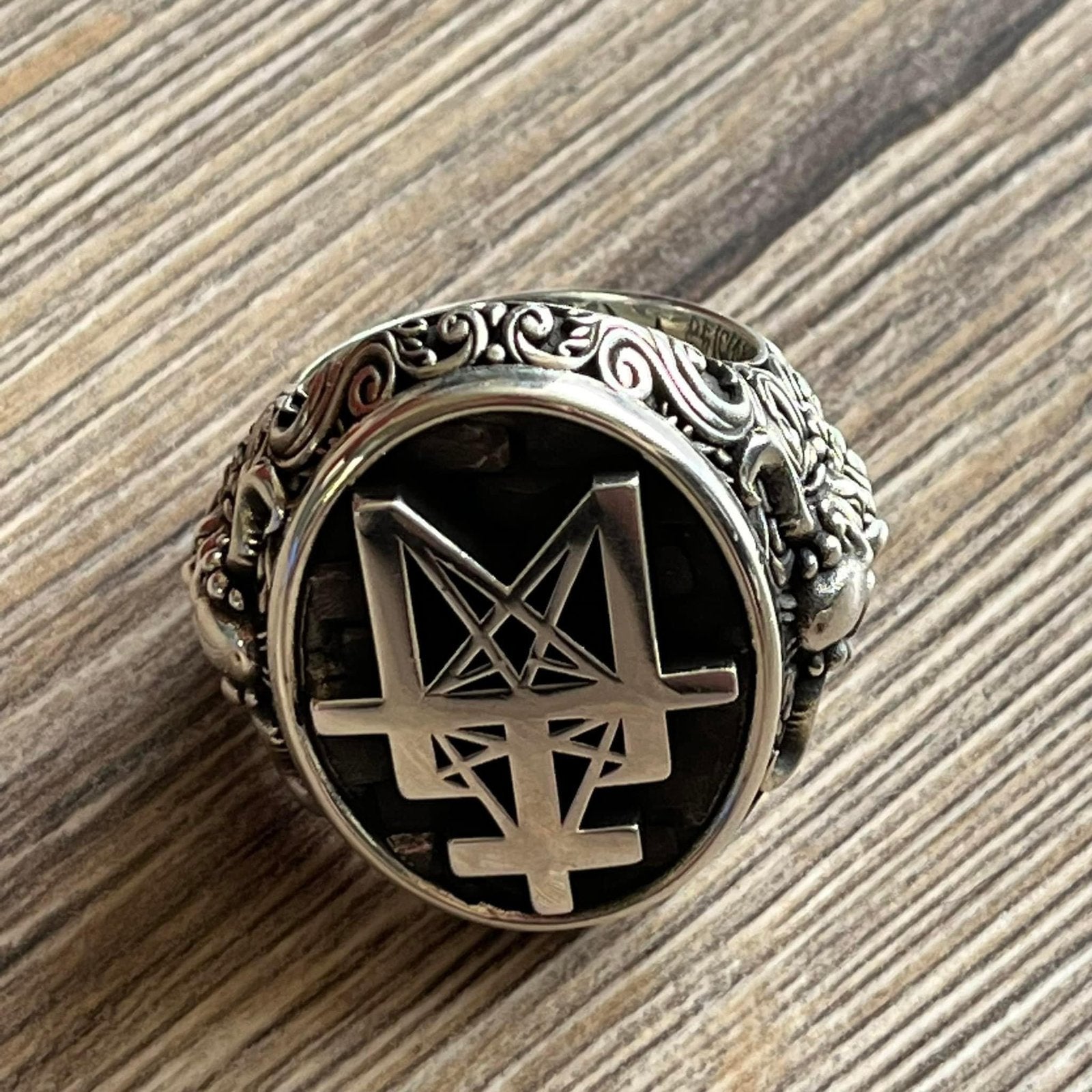 Deicide ring, Ophalen, Zo goed als nieuw, Zilver, Overige merken