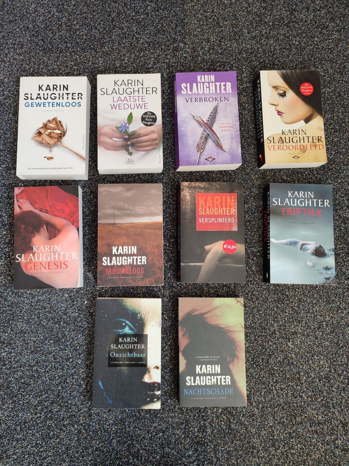 Karin Slaughter Boeken, Ophalen of Verzenden, Zo goed als nieuw, Karin Slaughter, Nederland