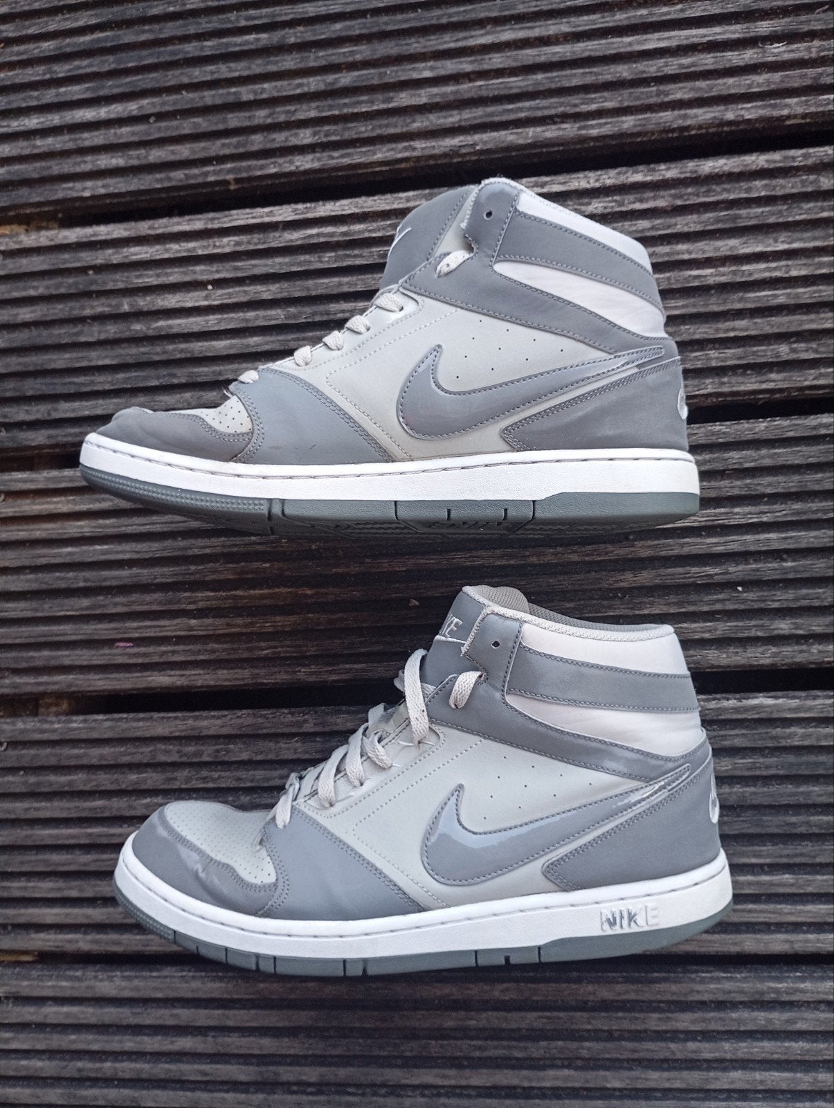 Nike Air Force 1 High – Grijs – US 11 / EU 45, Ophalen of Verzenden, Overige kleuren
