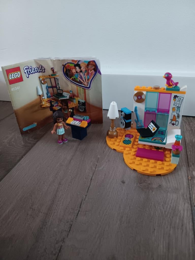 Lego friends Andrea's slaapkamer, Lego, Friends, Ophalen of Verzenden, Zo goed als nieuw