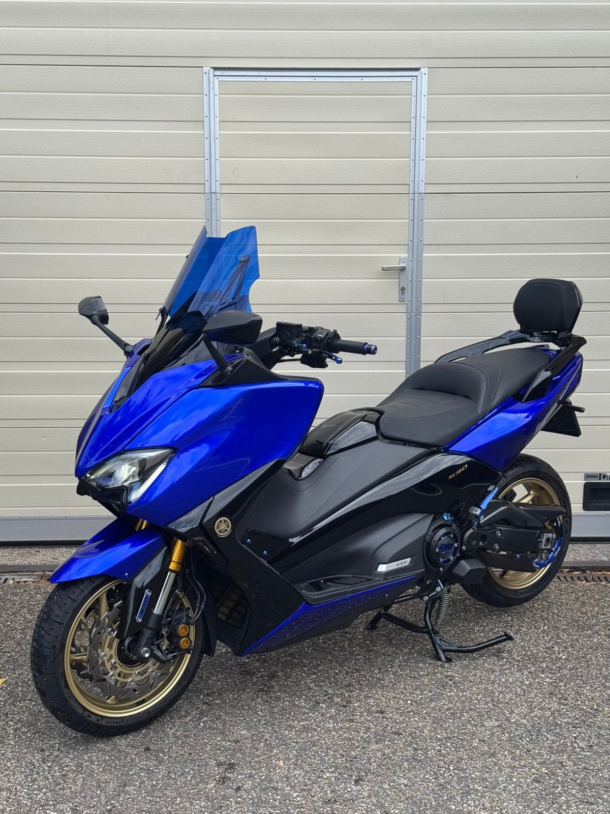 Yamaha TMAX 530 DX 2019 Candy Blue 22k km Unieke uitvoering, Occasion, Particulier, Minimaal motorrijbewijs A2, Automaat