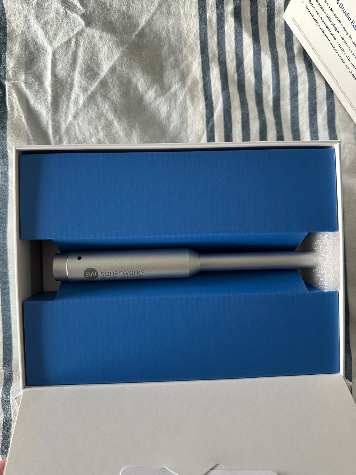 Sonarworks Reference 4 Studio Edition met microfoon, Muziek en Instrumenten, Microfoons, Zo goed als nieuw, Studiomicrofoon, Ophalen of Verzenden