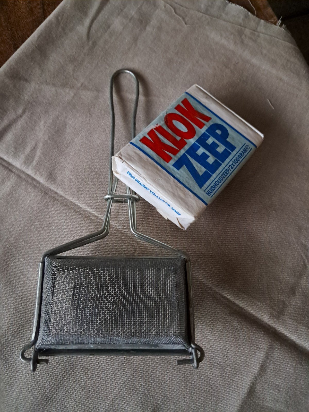 Vintage Zeepklopper  Huishoudelijk Antiek, Antiek en Kunst, Ophalen of Verzenden