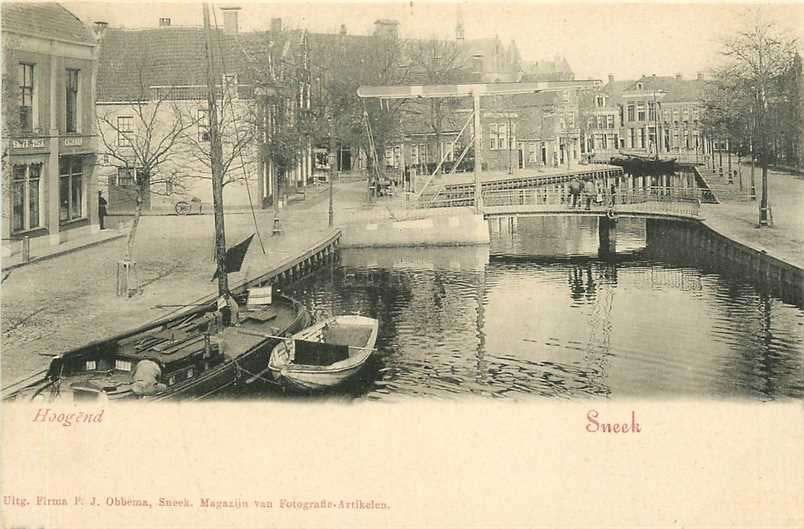 380-801-047 Sneek Hoogend, Verzenden, Voor 1920, Friesland