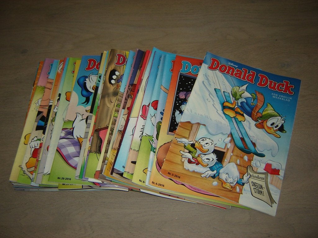 DONALD DUCK 2016 !!, Eén stripboek, Ophalen of Verzenden, Zo goed als nieuw