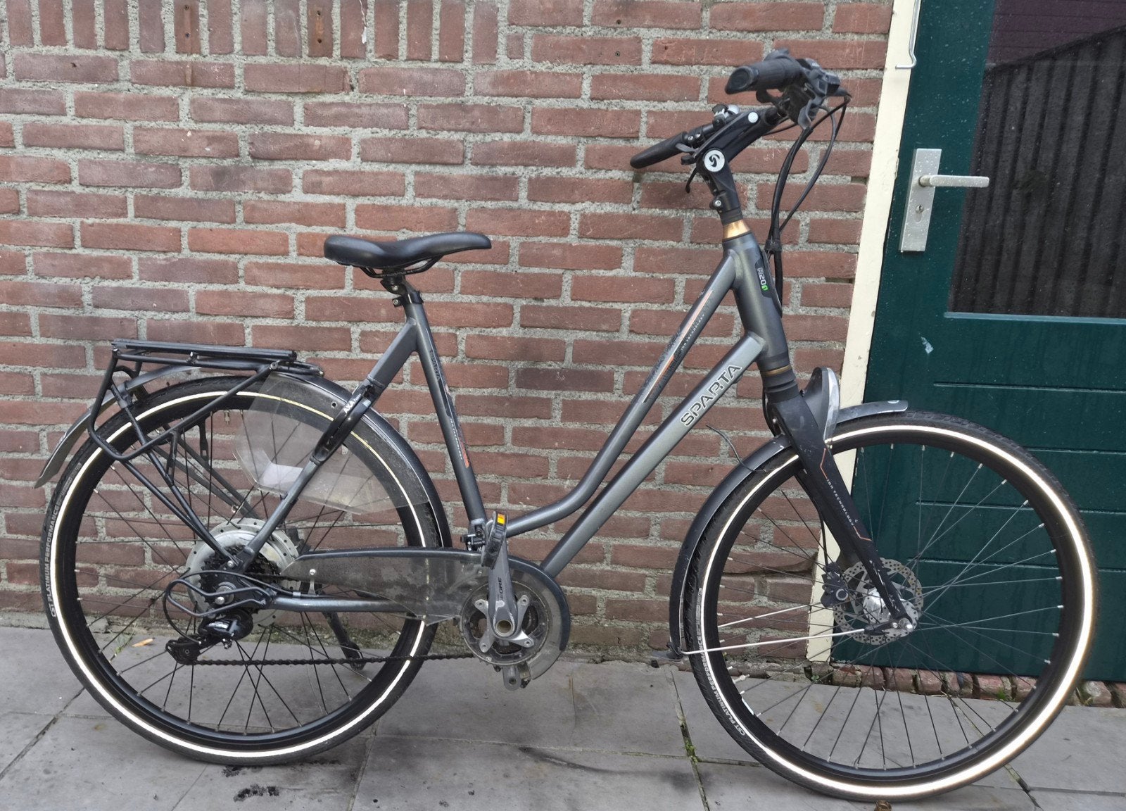hele nette en goede Sparta damesfiets met 27 versnellingen, Gebruikt, 56 cm of meer, Meer dan 20 versnellingen, Ophalen