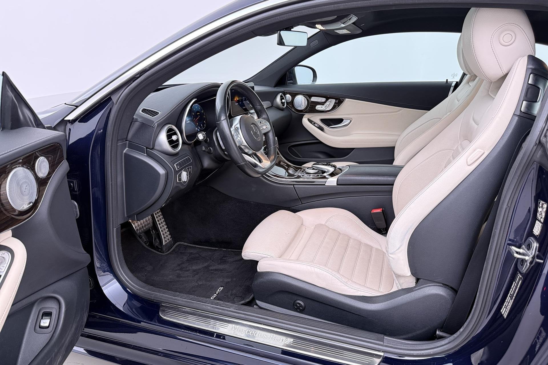 Mercedes-Benz C-klasse Coupé 180 Premium Plus Pack | Luchtv, Auto's, Automaat, Bedrijf, 1455 kg, C-Klasse