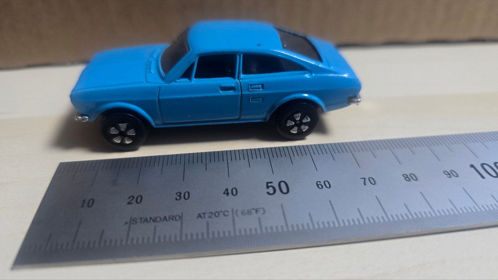 Playart Datsun Sunny 1200 Coupe GX - Blauw Diecast Model, Ophalen of Verzenden, Auto