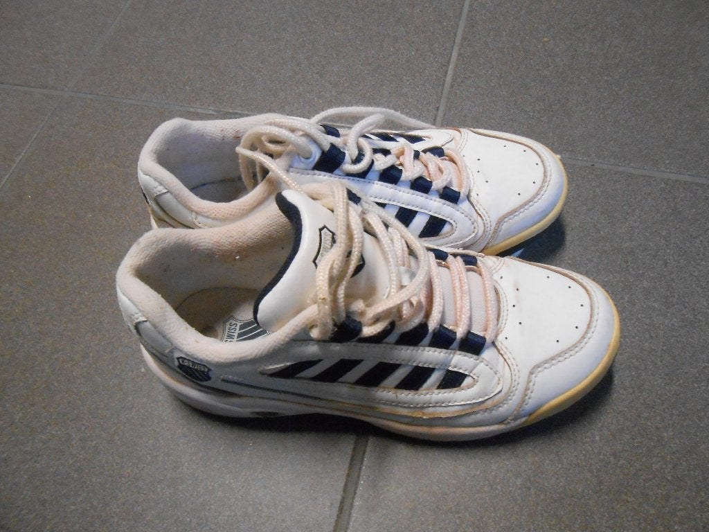 Tennis schoenen dames K Swiss (gravel), Ophalen, K Swiss, Gedragen, Wit