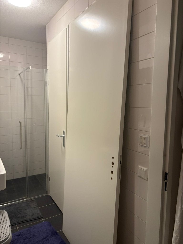 SL1 Superlak badkamer binnendeur, Ophalen, 80 tot 100 cm, Binnendeur, Nieuw