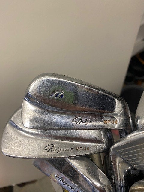 Mizuno MP-14 Golfclubs Set - Gebruikt, Ophalen of Verzenden, Gebruikt, Set, Mizuno