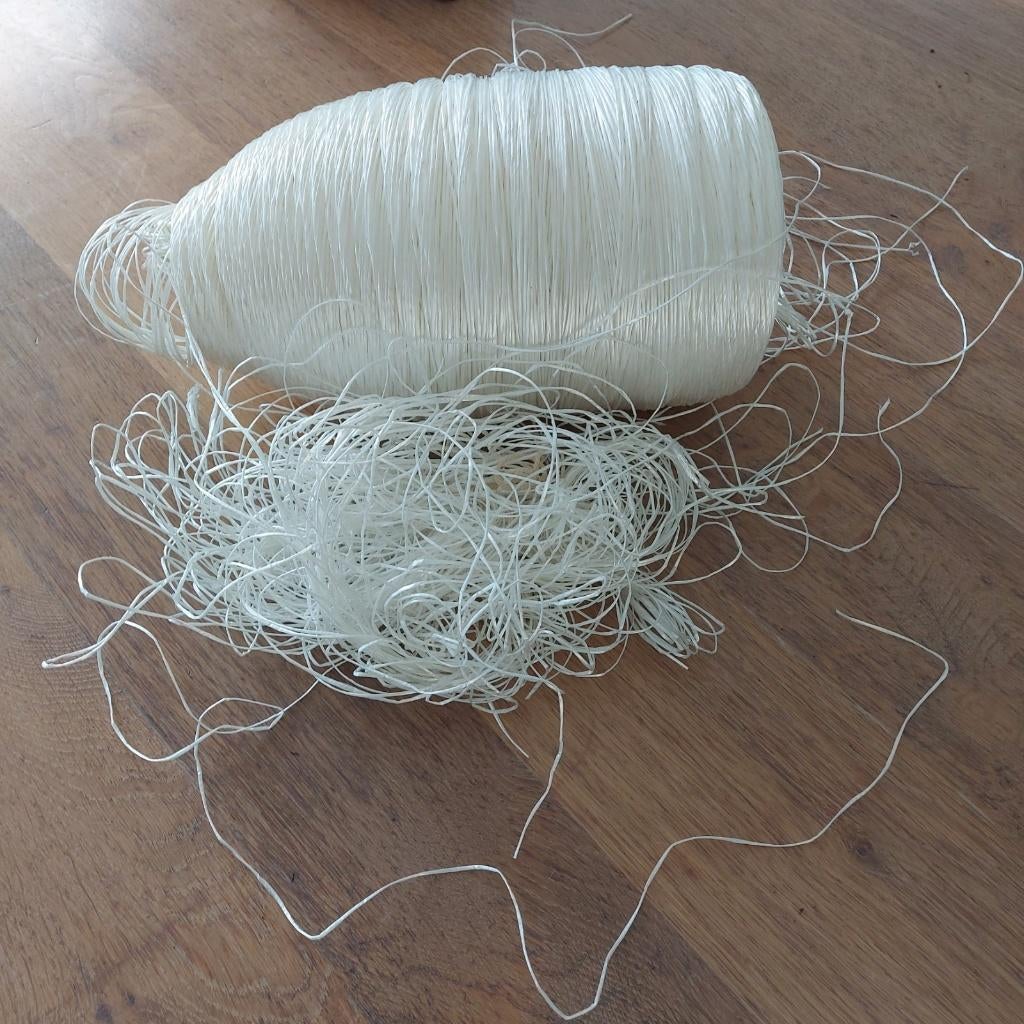 Grote dikke rol wit kunststof touw / draad – veel meters!, Kinderen en Baby's, Speelgoed | Educatief en Creatief, Nieuw, Knutselen