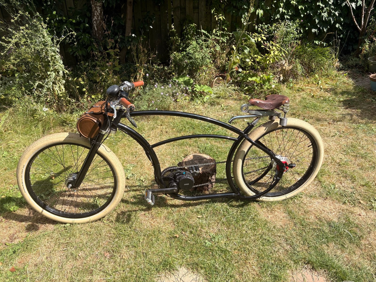 Basman lowrider met trapondersteuning, Zo goed als nieuw, 51 tot 55 cm, 50 km per accu of meer, Ophalen