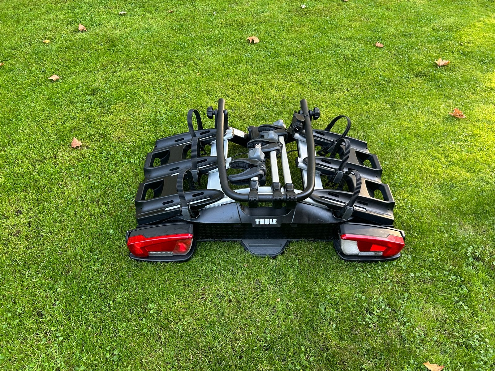Thule VeloCompact 926 Trekhaakdrager - 3 fietsen, Auto diversen, Ophalen, 3 fietsen of meer, Gebruikt, Brede banden