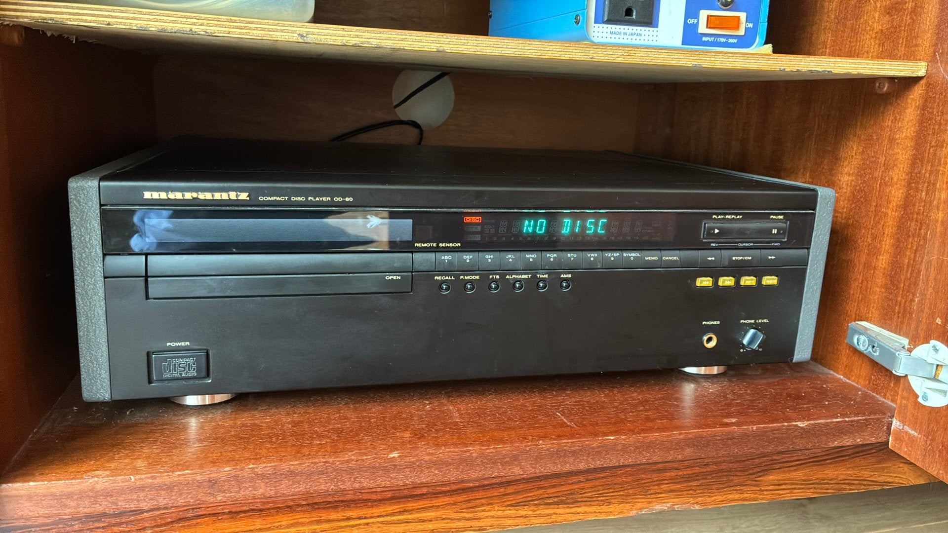 Marantz CD-80 compleet met AB en boekje, Ophalen, Zo goed als nieuw, Marantz