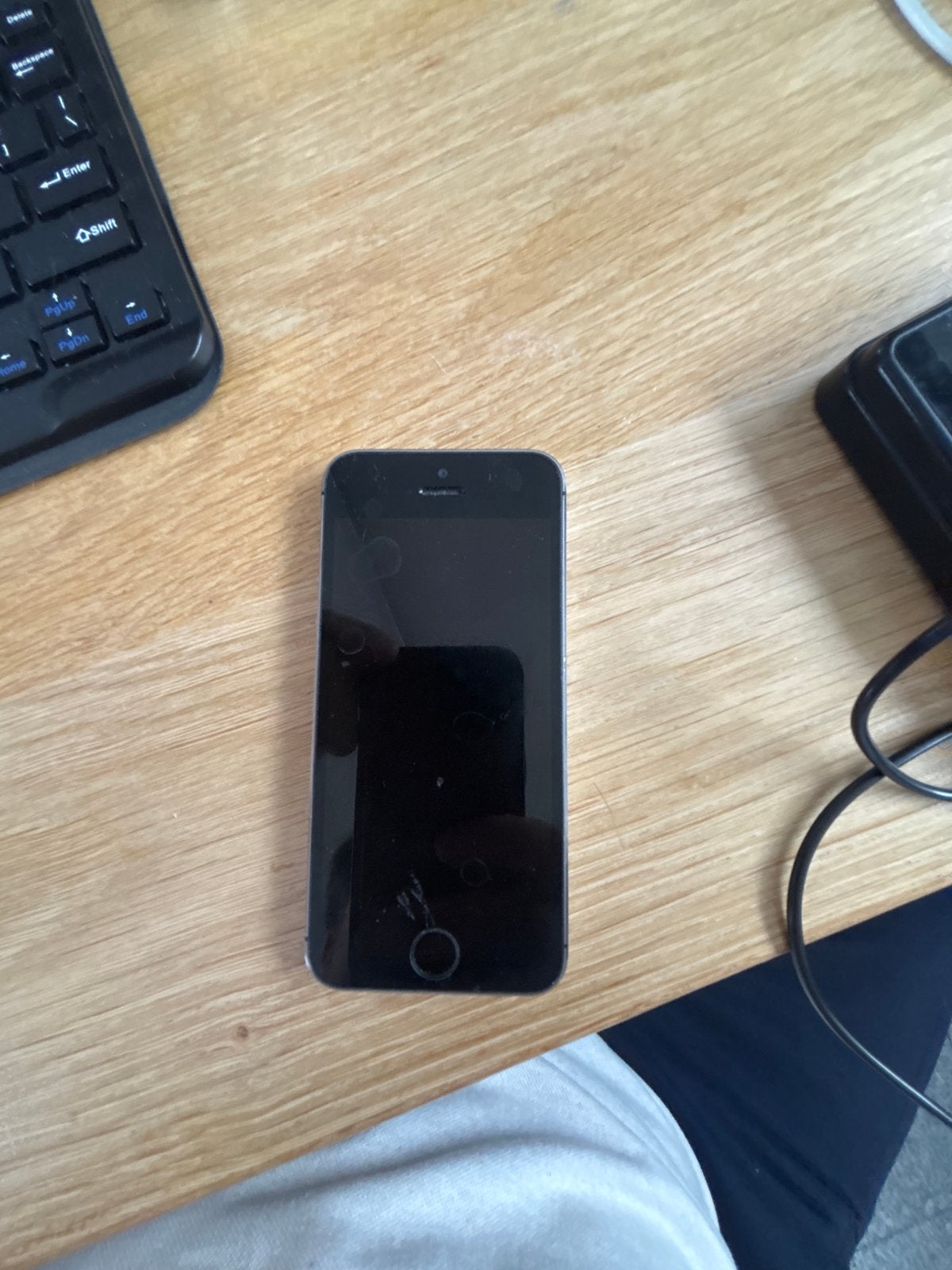 Apple iPhone 5S 16GB Zwart - Gebruikt, Telecommunicatie, Mobiele telefoons | Apple iPhone, Gebruikt, 16 GB, Zwart, Ophalen of Verzenden