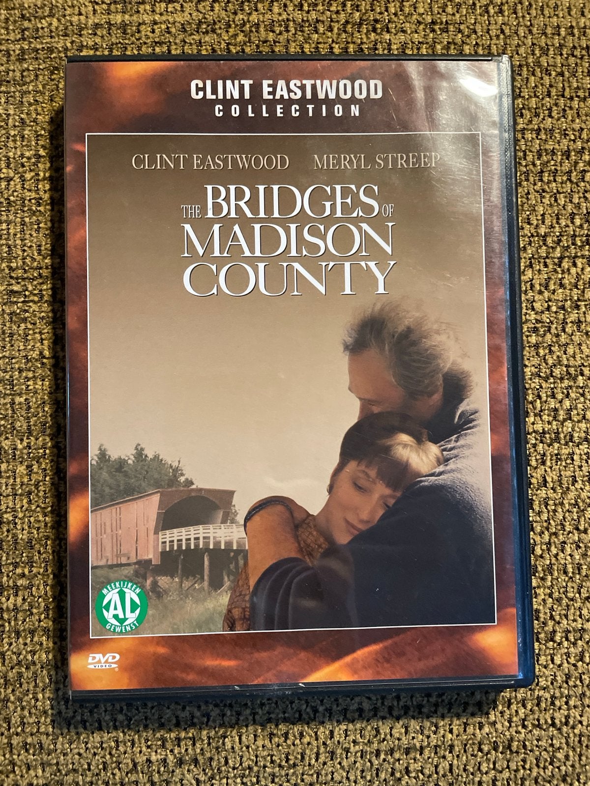 The Bridges of Madison County dvd - Clint Eastwood Collectio, Waargebeurd drama, Alle leeftijden, Nederlands, Ophalen of Verzenden