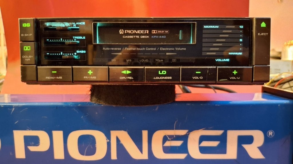 Pioneer KPX-440 vintage component-cassette vintage jaren 80, Customer.support@pioneer.com, Haven 1087 Keetberglaan 1 9120 Melsele Belgium