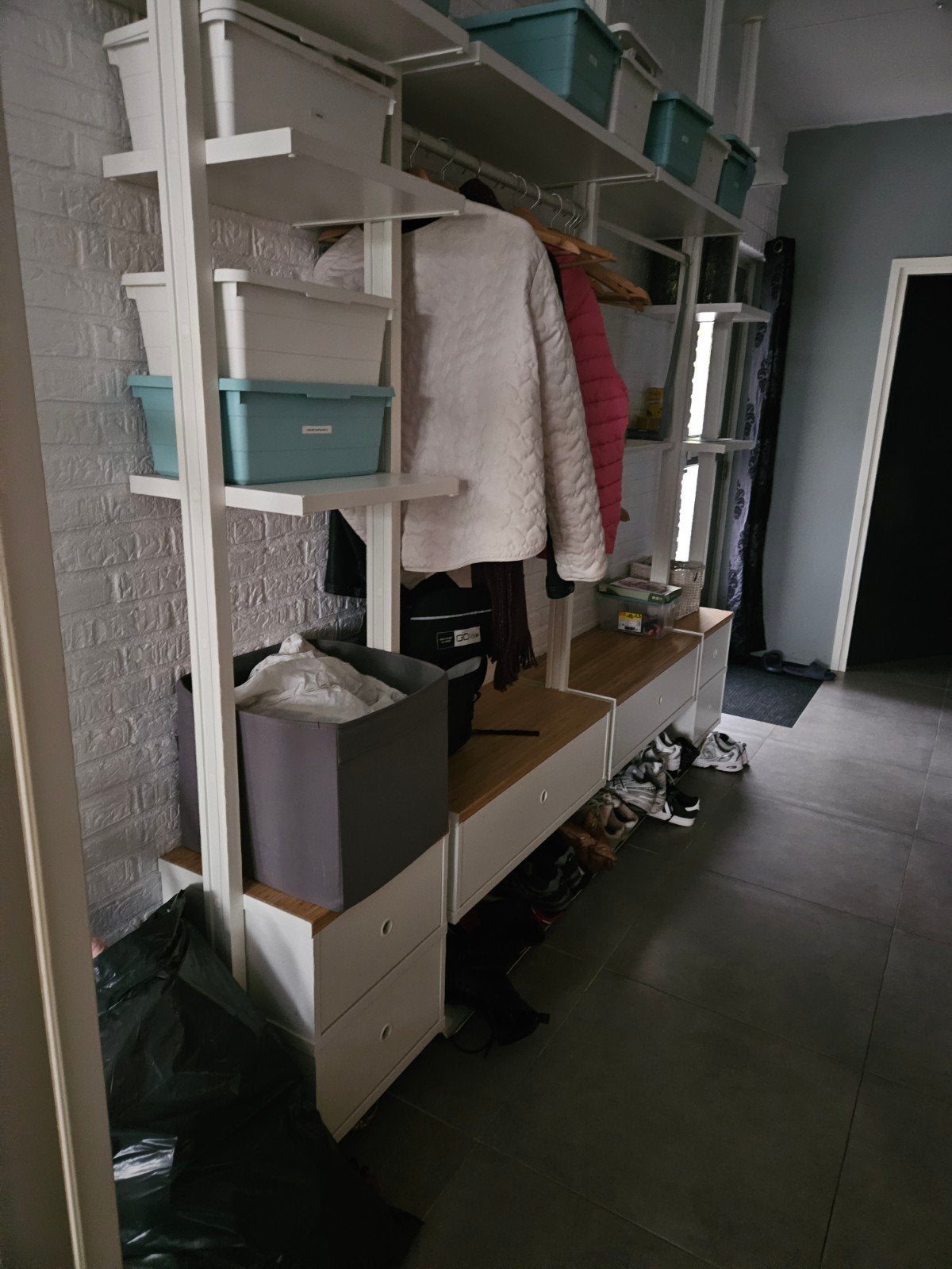 IKEA Kapstok Organizer - Verstelbaar en Ruim, Huis en Inrichting, Woonaccessoires | Kapstokken, Ophalen of Verzenden, Zo goed als nieuw