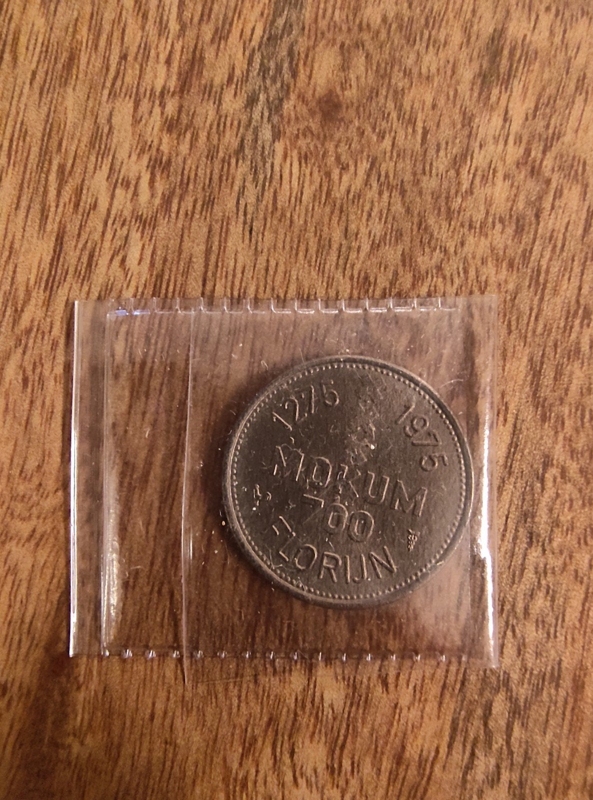 Herdenkingspenning Amsterdam 700 jaar 1975 Mokum Florijn, Ophalen of Verzenden