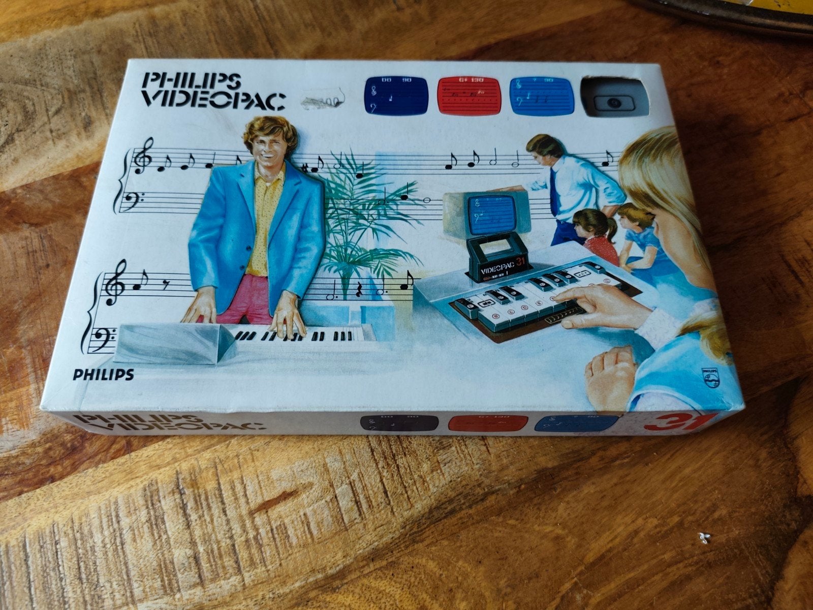 Philips videopac 31 musician in bijna mint conditie!!, Ophalen of Verzenden, Philips Videopac