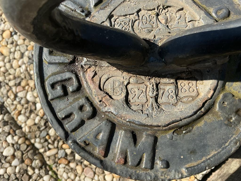 2 geijkte gewichten: 25kg en 10kg, Ophalen