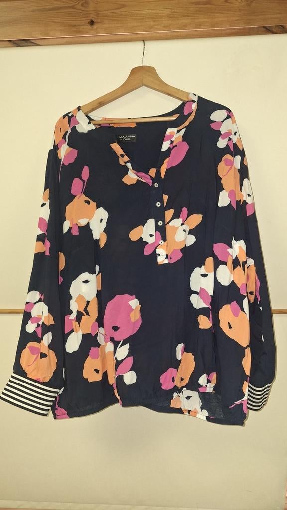 Mooie ballon blouse maat 52, Ophalen of Verzenden, Zo goed als nieuw, Maat 46/48 (XL) of groter, Roze