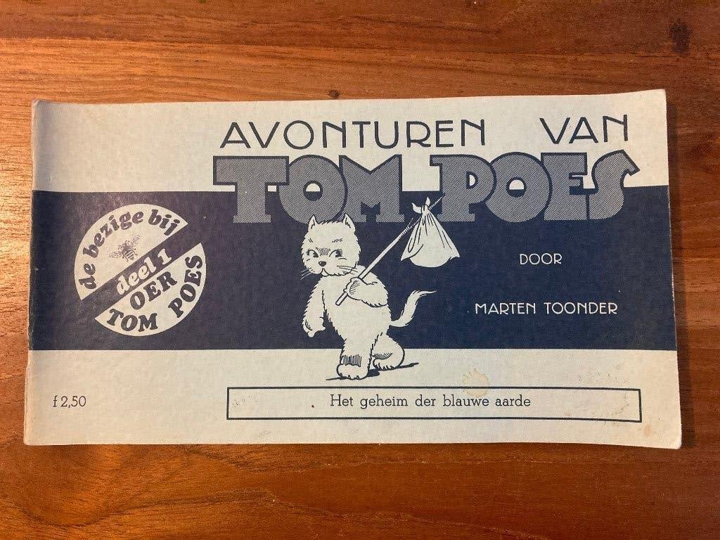 De avonturen van Tom Poes - Het geheim der blauwe aarde (Maa, Verzenden, Eén stripboek, Maarten Toonder, Zo goed als nieuw