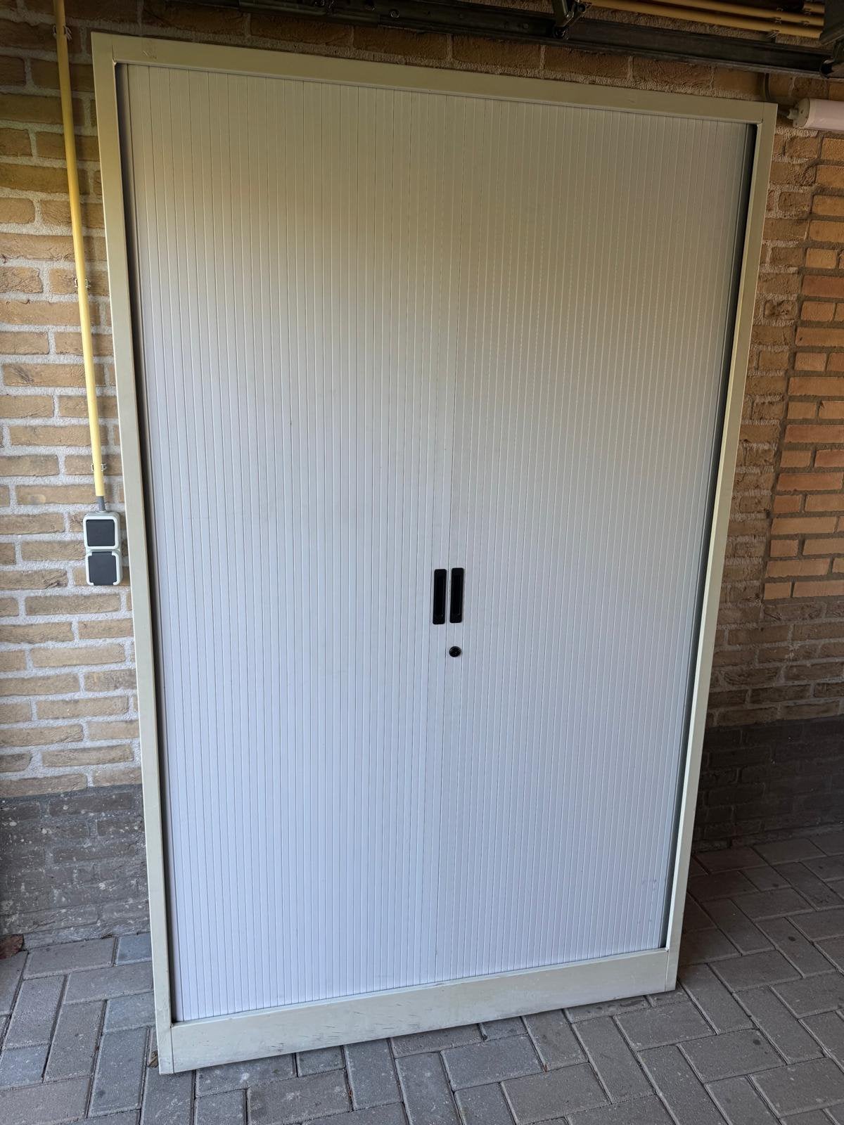 Roldeurkast Archiefkast met lades, 100 tot 150 cm, Ophalen of Verzenden, Zo goed als nieuw, Metaal