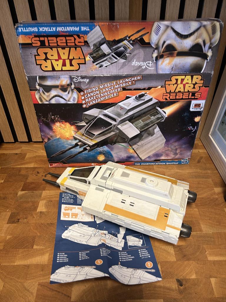 The Phantom attack shuttle Star Wars 2014, Ophalen of Verzenden, Gebruikt, Actiefiguurtje