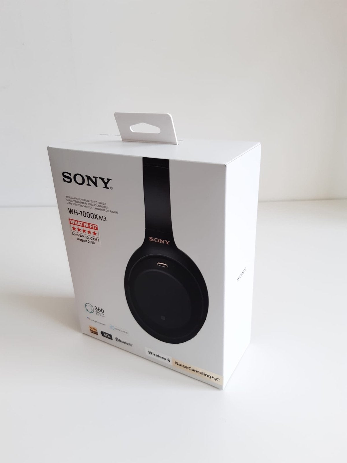 Nieuw: SONY WH-1000XM3 noise-cancelling koptelefoon, Audio, Tv en Foto, Koptelefoons, Nieuw, Ophalen of Verzenden, Draadloos, Zwart
