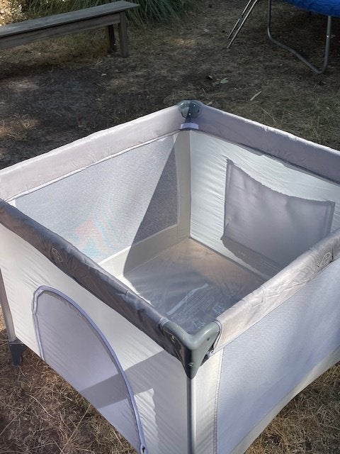 MamaLoes Inklapbare Box, Kinderen en Baby's, Boxen, Ophalen, Zo goed als nieuw, Vierkant, Boxkleed