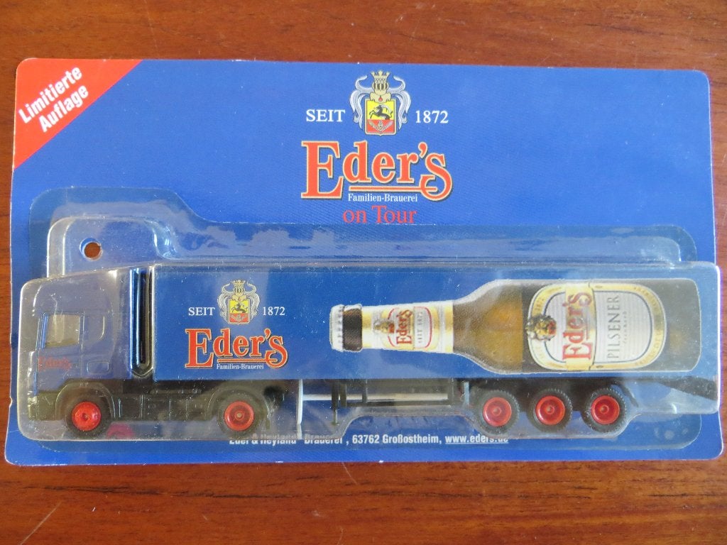 Scania 124 420 Eder's (trekker-oplegger), Hobby en Vrije tijd, Ophalen of Verzenden, Nieuw, Bus of Vrachtwagen, Overige merken