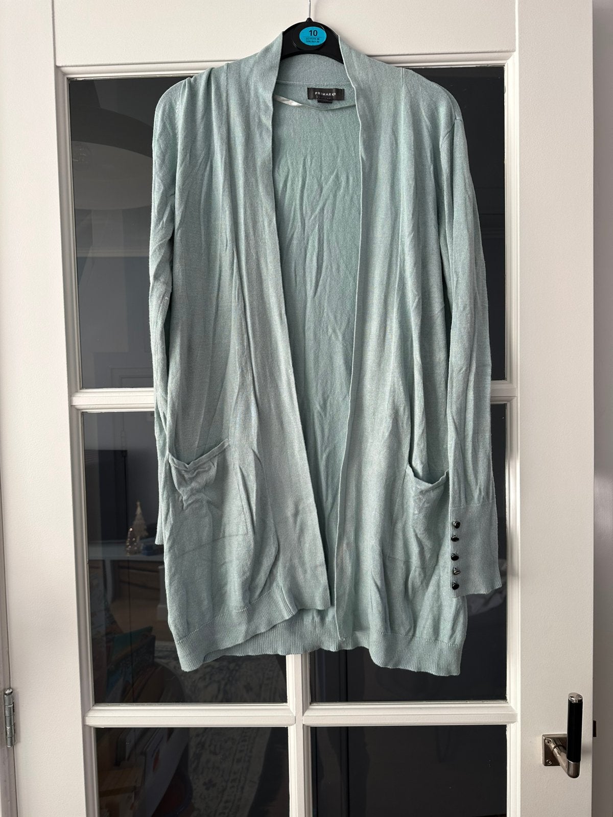 Turquoise blauw vest Primark maat XS, Ophalen of Verzenden, Zo goed als nieuw, Maat 34 (XS) of kleiner, Blauw