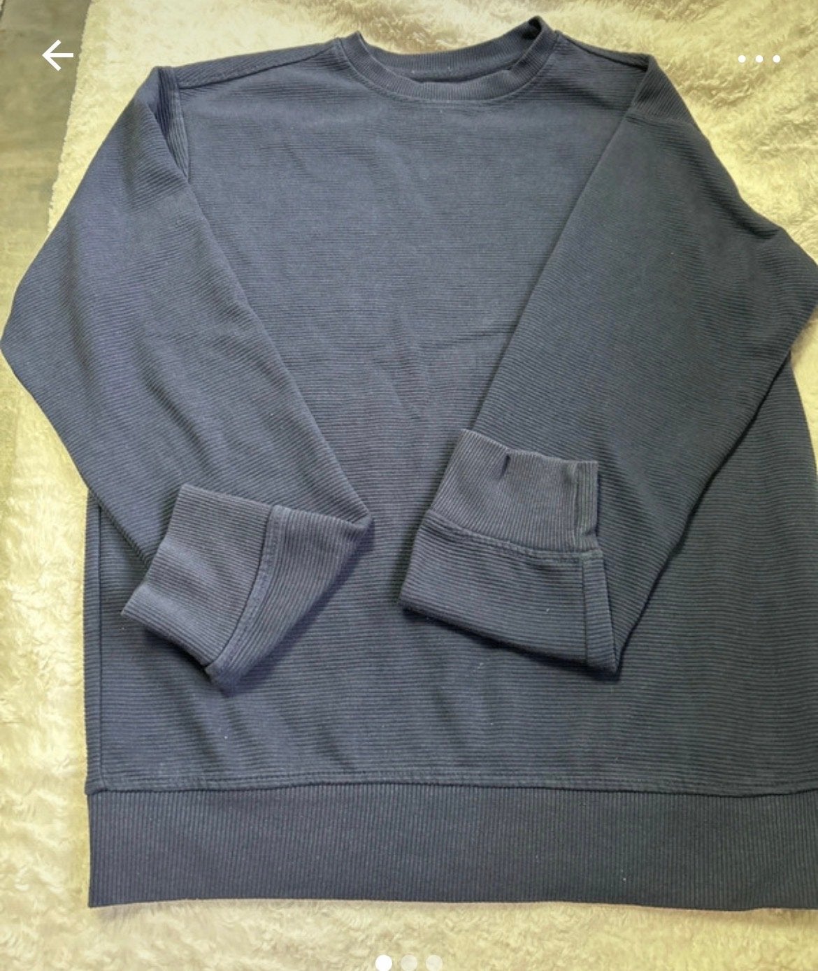 Heren trui maat M marine blauw, Ophalen of Verzenden, Gedragen, Maat 48/50 (M), Blauw