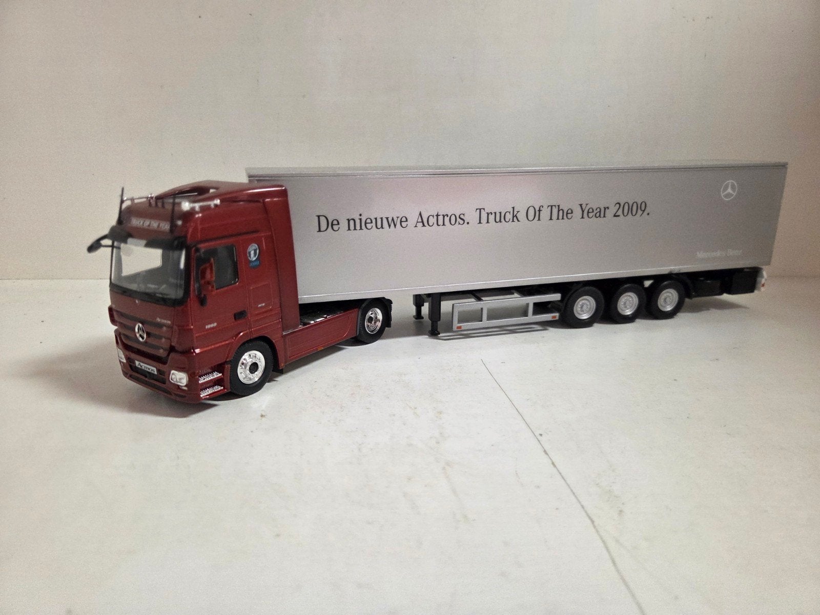 NZG Mercedes Benz Actros demo, Hobby en Vrije tijd, NZG, ., Ophalen of Verzenden, Zo goed als nieuw