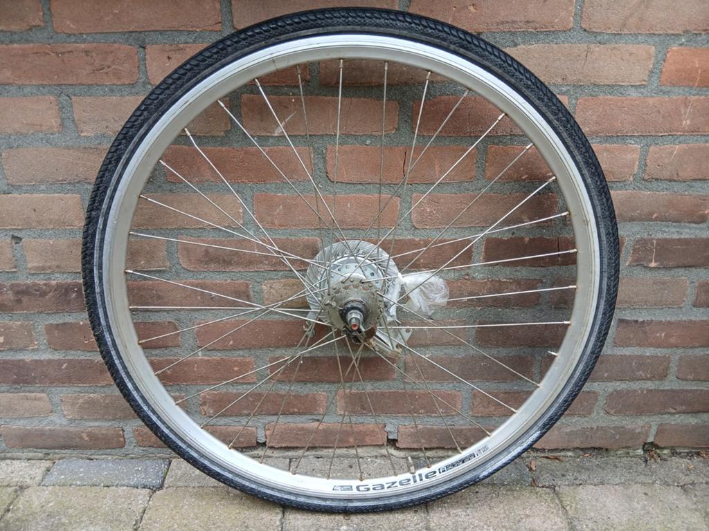 28 inch achterwiel sram 3 speed, Fietsen en Brommers, Fietsonderdelen, Ophalen of Verzenden, Gebruikt, Wiel, SRAM