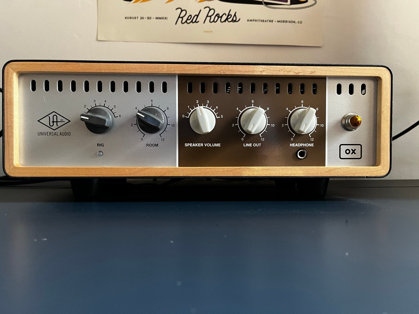 Universal Audio OX Amp Top Box met UDG Creator Hardcase, Ophalen, Zo goed als nieuw
