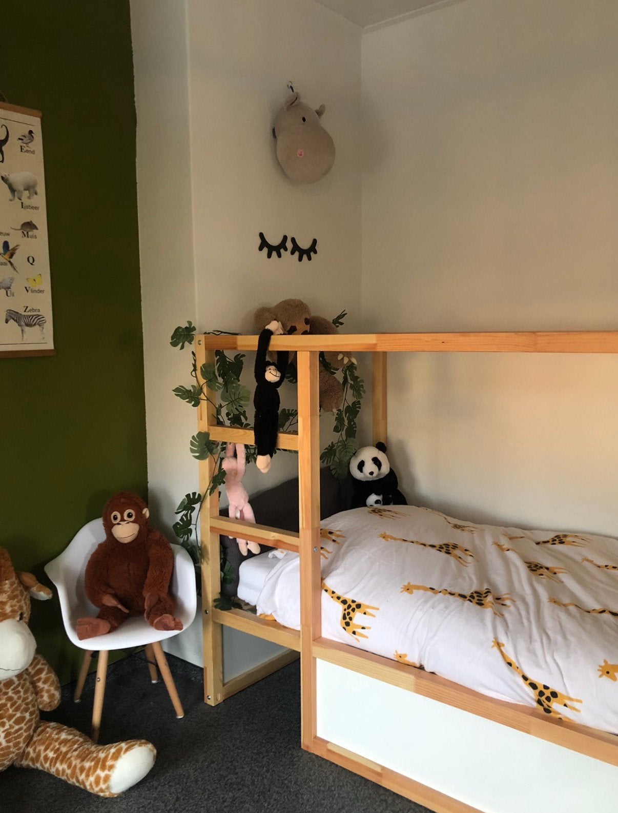 Ikea Kura bed, Huis en Inrichting, Ophalen, Gebruikt, Eenpersoons, Hoogslaper