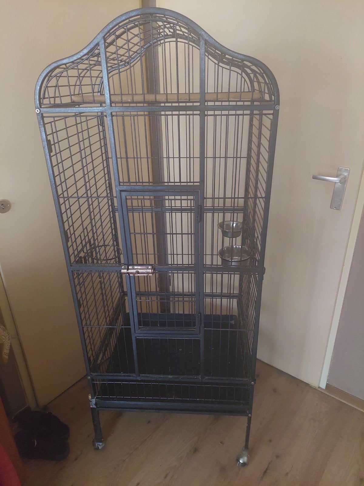 Papegaaienkooi Vienna Antraciet, Ophalen, Metaal, Vogelkooi