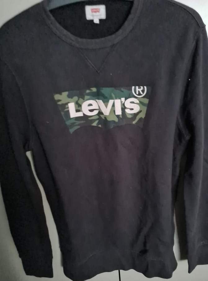 Levi's sweater logo print Mt S, Overige kleuren, Verzenden, Zo goed als nieuw, Levi’s