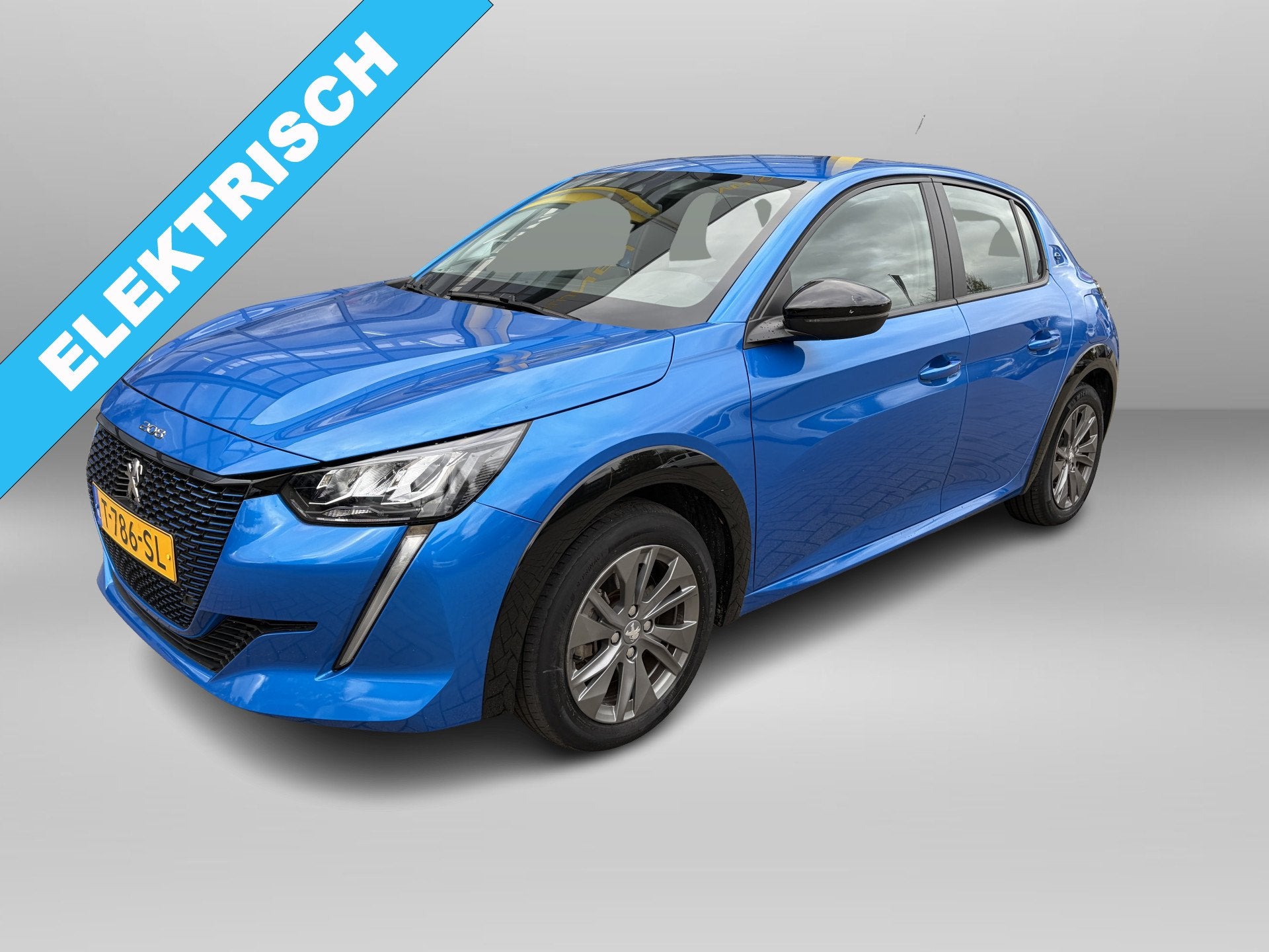 Peugeot e-208 EV Active 50 kWh Stoelverwarming | 3 fase lade, Dealer onderhouden, Gebruikt, Blauw, Origineel Nederlands