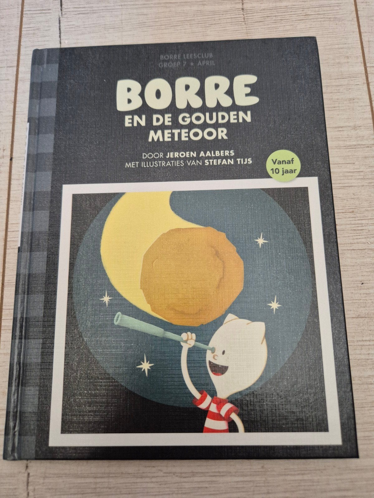 Borre leesclub boekje: Borre en de gouden meteoor, 10+ NIEUW, Ophalen, Nieuw, Jeroen Aalbers