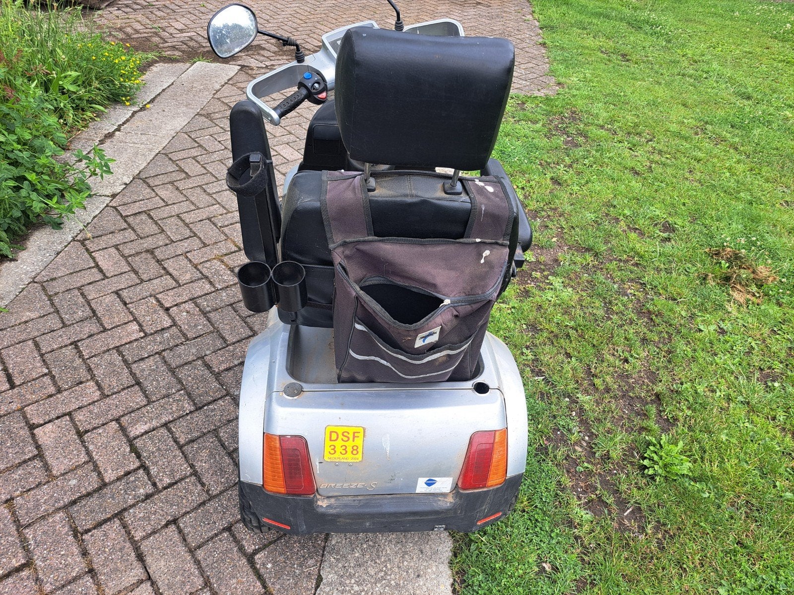 Scootmobiel zwaare uitvoering eigenlijk duo zit, Ophalen, Gebruikt, 16 km/u of meer