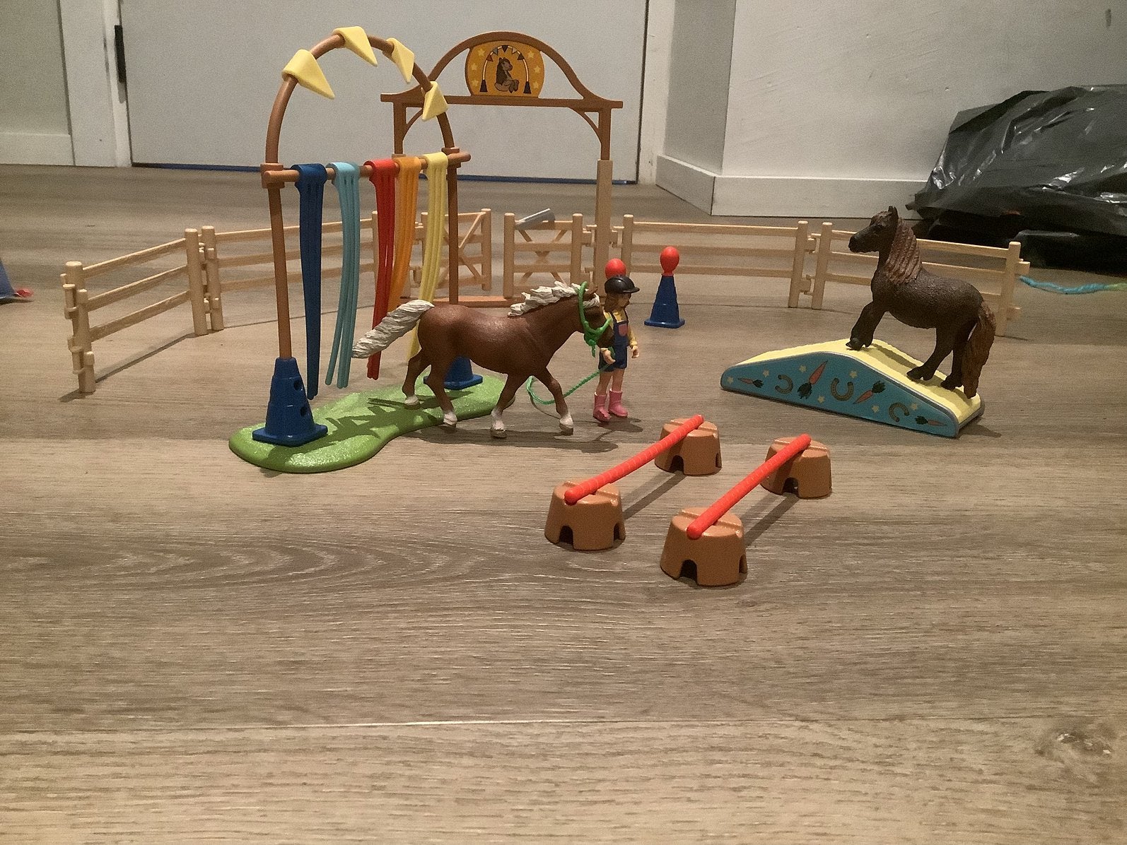 Schleich schriktraining set, Ophalen, Zo goed als nieuw