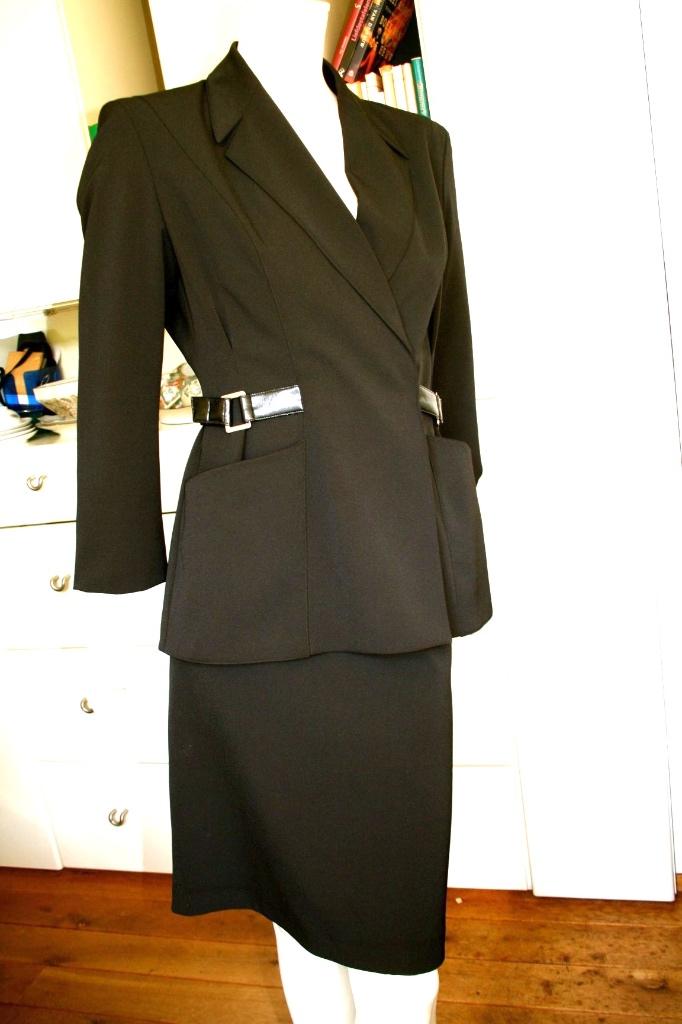 rok Thierry Mugler nw 1090 basis kleding zwart, Maat 38/40 (M), Thierry Mugler, Verzenden, Zwart